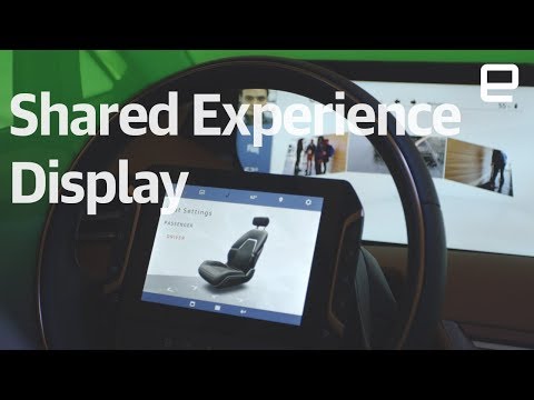 Byton's Shared Experience Display at CES 2018 - UC-6OW5aJYBFM33zXQlBKPNA