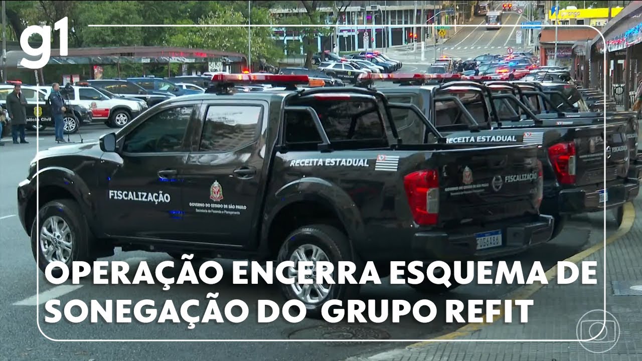 Operação encerra esquema de sonegação fiscal do Grupo Refit
