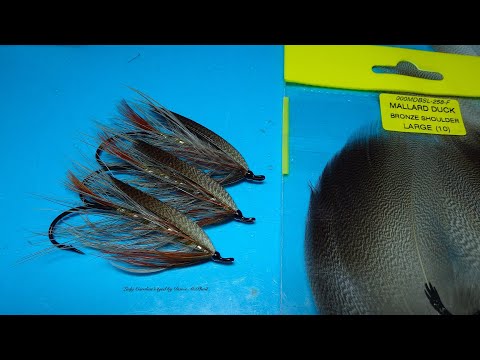 Tying on Bronze Mallard to get a Spey Style Wing with Davie McPhail