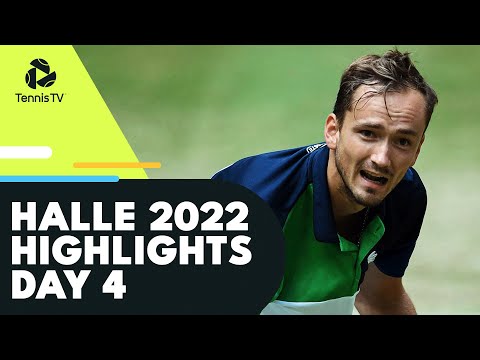 Medvedev vs Ivashka; Khachanov, Bautista Agut in Action | Halle 2022 Highlights Day 4