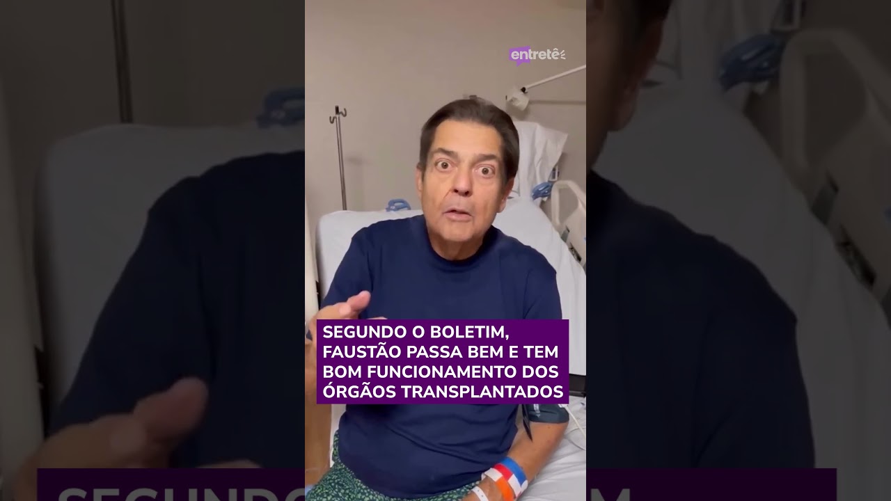 Faustão recebe alta após 3 meses internado e seguirá tratamento em casa, diz hospital
