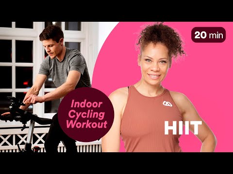 20 Minute HIIT Burn Calories Indoor Cycling Workout | Motosumo