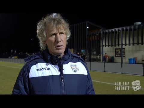 Gertjan Verbeek pre-season post-match interview - Adelaide United vs MetroStars Gertjan Verbeek pre-season post-match interview - Adelaide United vs MetroStars