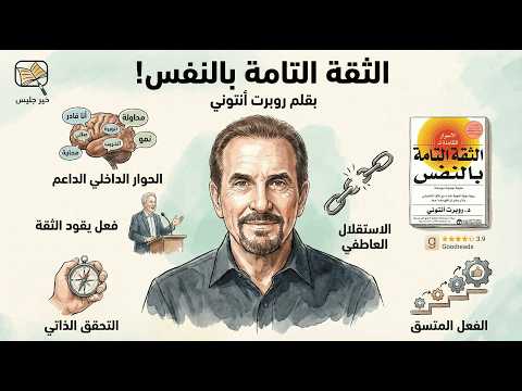 ملخص كتاب الثقة التامة بالنفس بقلم روبرت أنتوني