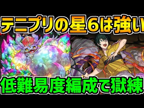 獄練がサブ"星6のみ"で周回可能に！テニプリの星6キャラは絶対に残そう！【パズドラ】