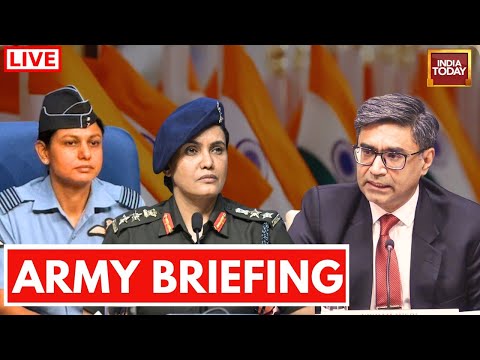 MEA & MoD Press Briefing LIVE | Indian Air Strikes Target Pak Airbases | Operation Sindoor LIVE