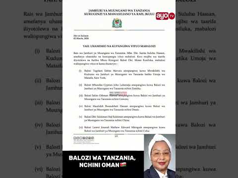 TEUZI: BALOZI MAULIDAH HASSAN ATEULIWA BALOZI WA OMAN.