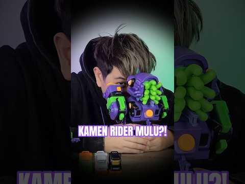 KAMEN RIDER MULU? NIH EVA! 🟣🟢 #Eva #evangelion #blindbox #toys #robot #unboxing #fyp
