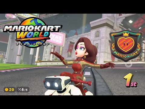【マリオカートワールド】サバイバル ハートラリー 150cc プレイ動画【マリカワールド/Switch2】