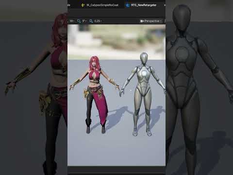 Easy Animation Retargeting Unreal Engine 5.6 #tutorial #unrealengine #gamedevelopment