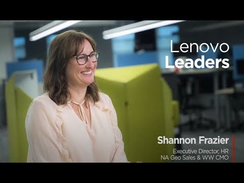 Meet Lenovo Leader Shannon Frazier