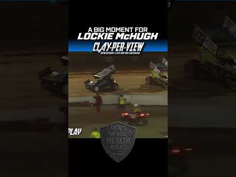 A Big Moment for Lockie McHugh! #dirttrackracing - dirt track racing video image
