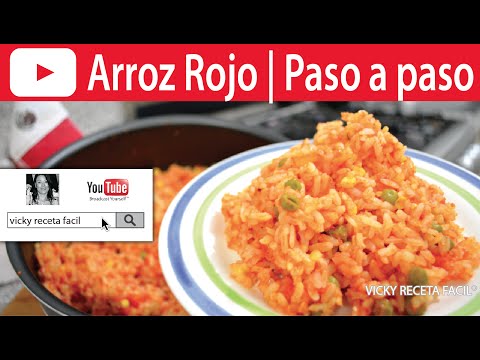 ARROZ ROJO PERFECTO | Vicky Receta Facil - UCewhO42h_TIKZdntpI-v39g