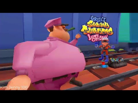 Subway Surfers 2024 - Super Runners Jake funny games - Kim 100