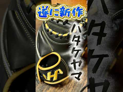 【待望の新作】ハタケヤマから限定発売されたトレーニングキャッチャーミット #湯もみ型付け #高校野球 #少年野球  #キャッチャーミット #ハタケヤマ