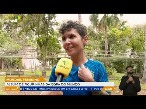 Álbum de figurinhas aquece torcedores para Copa do Mundo de Futebol Feminino