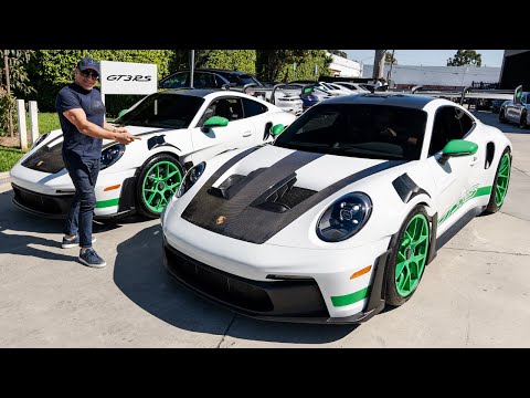 Unveiling the Porsche GT3 RS Tribute Edition: A Thrilling Addition to Manny Khoshbin's Car Collection