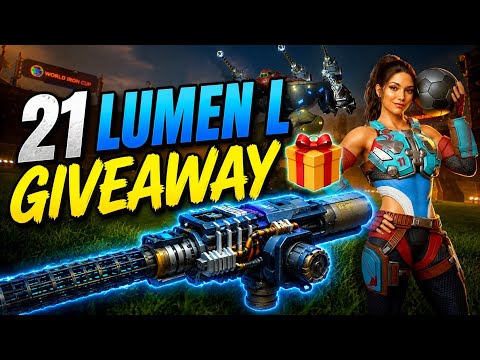 🎁 21 LUMEN L GIVEAWAY 🎁 || WAR ROBOTS WR