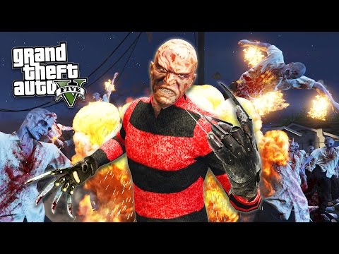 GTA 5 PC Mods - FREDDY KRUEGER vs ZOMBIES!!! A NIGHTMARE ON GROVE STREET! (GTA 5 Mods Gameplay) - UC2wKfjlioOCLP4xQMOWNcgg