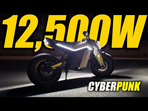 NAXEON IAM 12500W CYBERPUNK BEAST Electric Motorcycle