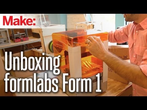 Unboxing the Form 1 - UChtY6O8Ahw2cz05PS2GhUbg