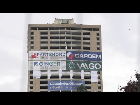 Huge tower block destroyed in northern France | AFP