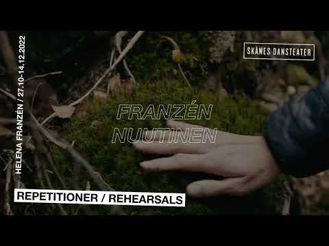 Franzén / Nuutinen - repetitioner / rehearsals - Skånes Dansteater - Helena Franzén