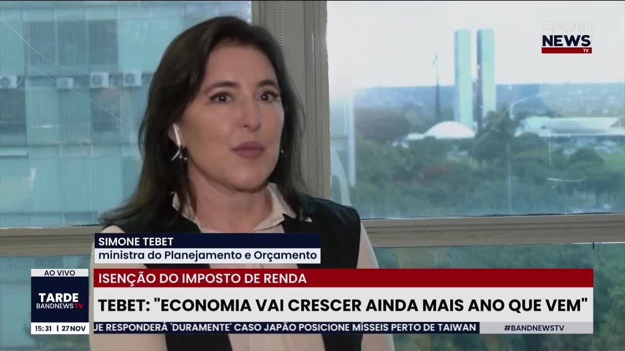 “Essa DR temporária”, diz Tebet sobre crise entre Congresso e governo