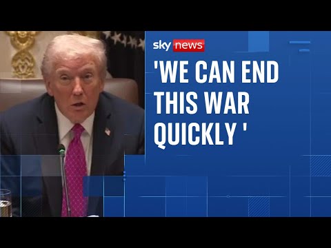 Trump optimistic about ending the war in Ukraine