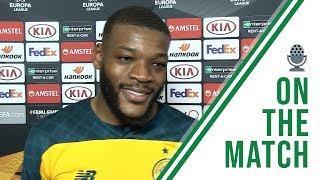 Olivier Ntcham on the Match | Lazio 1-2 Celtic | LATE NTCHAM WINNER SEE BHOYS PROGRESS TO LAST 32! Olivier Ntcham on the Match | Lazio 1-2 Celtic | LATE NTCHAM WINNER SEE BHOYS PROGRESS TO LAST 32!