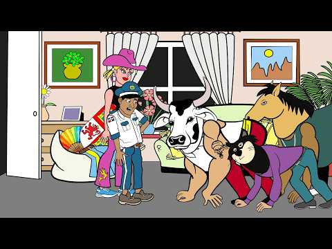 Se disfrazaron de Therian para que el marido no sospeche