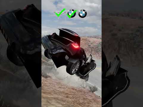 💥Jump and braking test on different cars #2