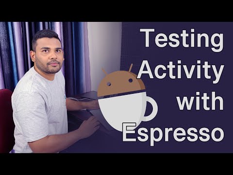 Android Test Activity with Espresso