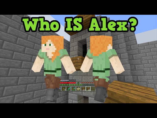 What gender is Alex from Minecraft?