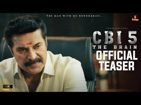 CBI 5 THE BRAIN OFFICIAL TEASER | MAMMOOTTY | K MADHU | S N SWAMY | APPACHAN | JAKES BEJOY