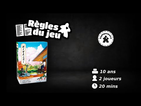 🏞️ Niwashi 🙊règle du jeu par #expliquemoica  #arkhamsociety