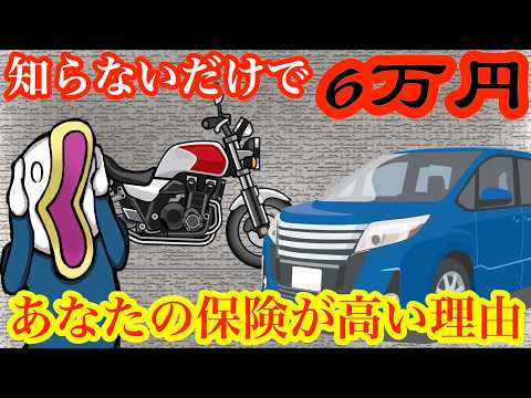 【任意保険】だから、あなたの保険は高いんです!!車・バイクの保険を再検討!!