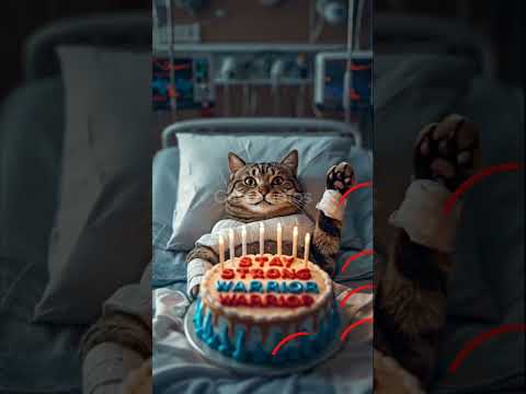 #happybirthday #funny #kitten #animalintelligence #kucing #cute #cat #cake #aicats #shorts #short #o