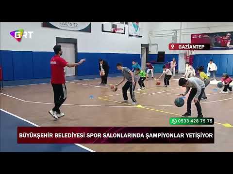 Büyükşehir Belediyesi Spor Salonlarında şampiyonlar yetişiyor