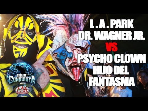 L. A. Park y Wagner Jr. Vs Psycho Clown e Hijo del Fantasma  | Lucha Libre AAA Worldwide