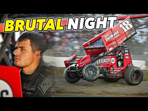 Chaos And Close Calls At Fremont Speedway....(40+ CARS) - dirt track racing video image