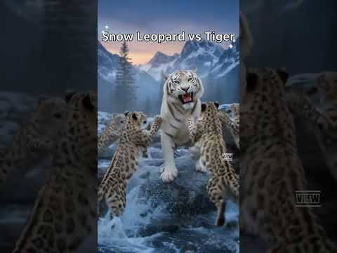 Snow Leopard vs Tiger