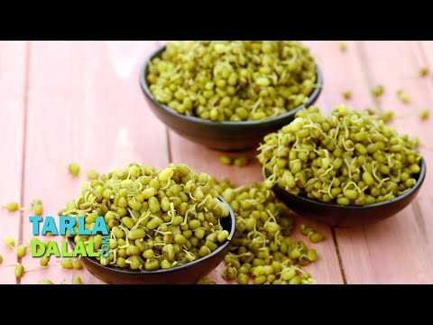 Sprouted and Boiled Moong/ Easy Way How to Sprout and Boil Moong by Tarla Dalal - UCYRRwNWXxCKFaVjFuXo1I8Q