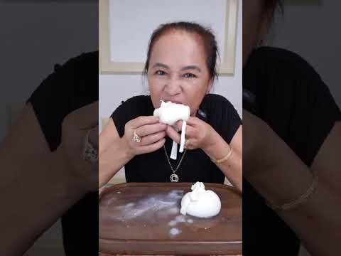 Mukbang phô mai Burrata với 4 loại sữa, Loại nào ngon hơn? #ngoaihongmukbang #fypシ゚ #burrata
