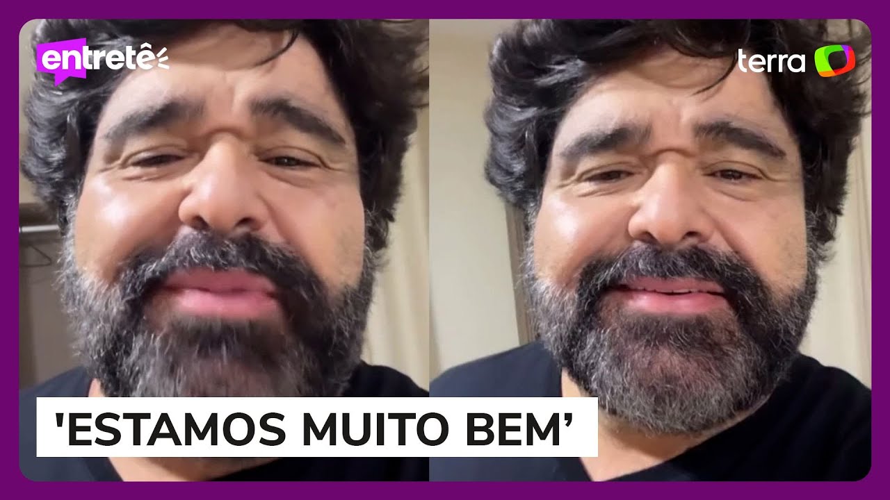 Fabiano tranquiliza fãs após acidente de carro em Minas Livramento grande