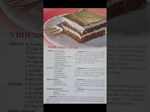 VRHUNSKI UZITAK#kolači #vrhunskiuzitak