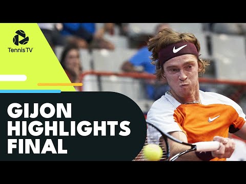 Andrey Rublev vs Sebastian Korda For The Title | Gijon 2022 Final Highlights