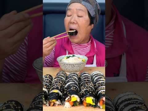 갈비 넣은 갈비 김밥?! #먹방 #shorts #요리