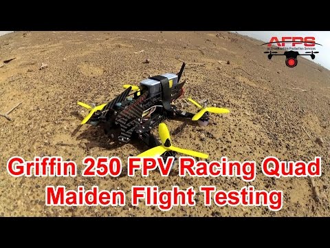 Griffin 250 FPV Racing Quadcopter Maiden Flight - UCsFctXdFnbeoKpLefdEloEQ