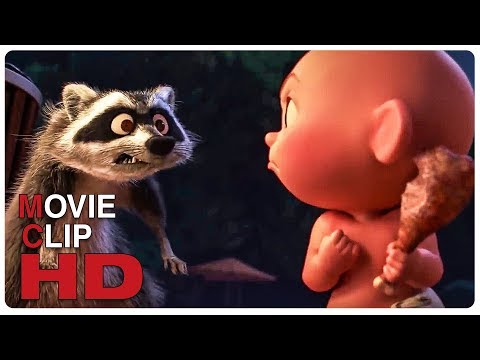 Jack Jack Vs Raccoon - Fight Scene | INCREDIBLES 2 (2018) Movie CLIP HD - UCWOSgEKGpS5C026lY4Y4KGw
